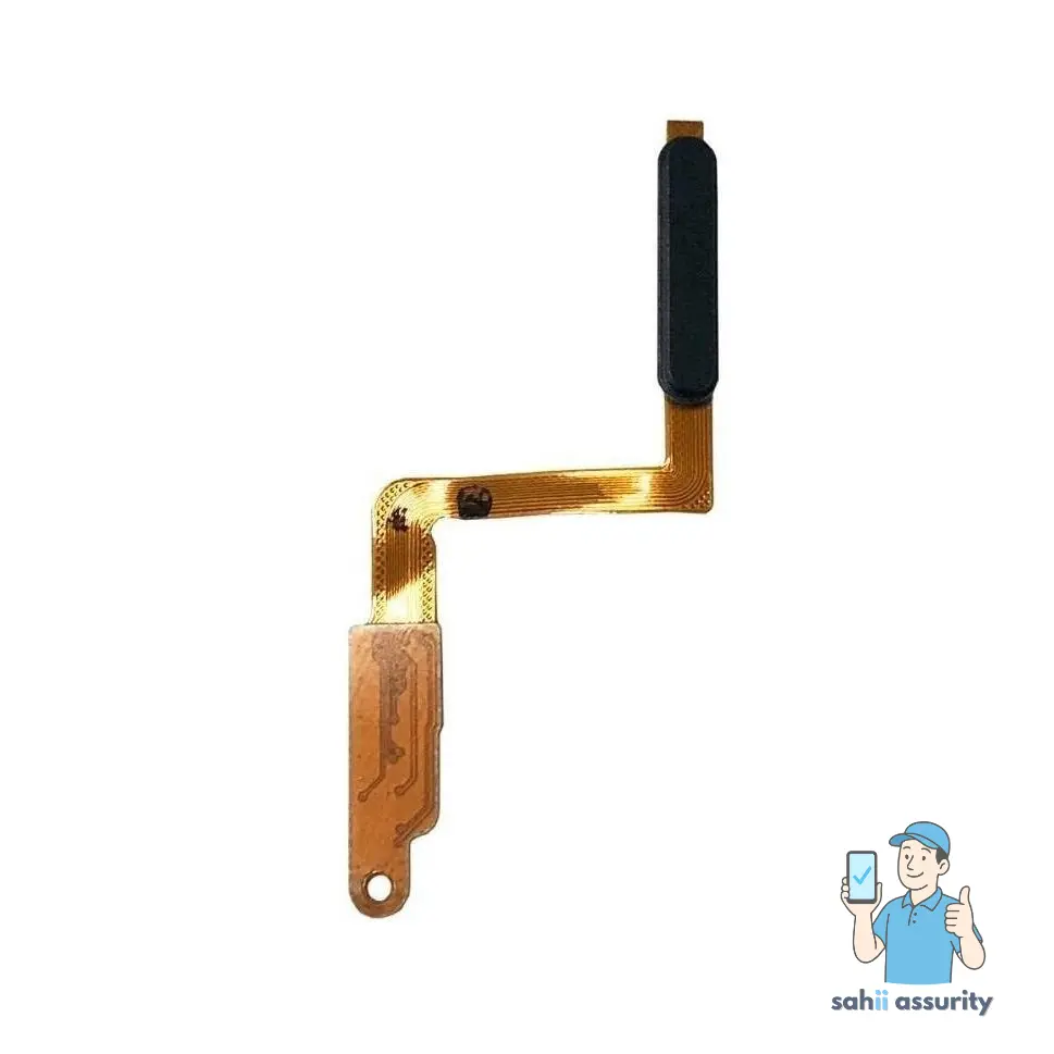 Fingerprint Sensor with Flex Cable for Samsung Galaxy A7 2018 White thumbnail